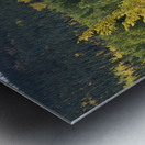 Wavy Fall Colors Metal print