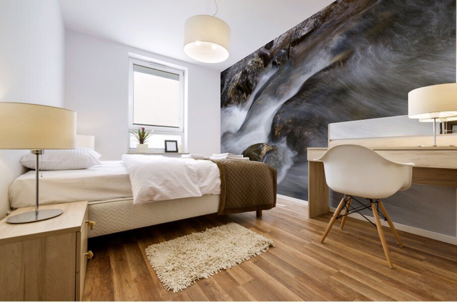 Flowing Stream Mural print
