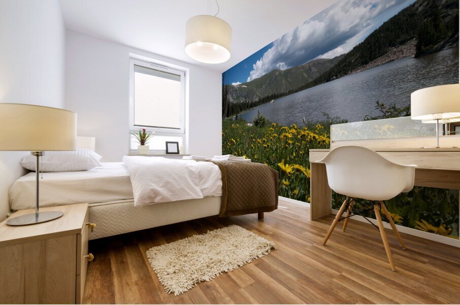 Crater Lake Mural print