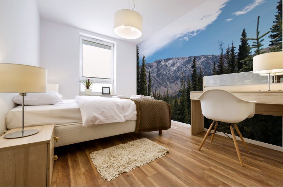 Evergreens Mural print