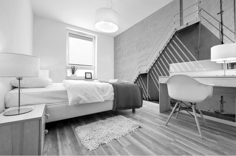 Stair Shadows Mural print