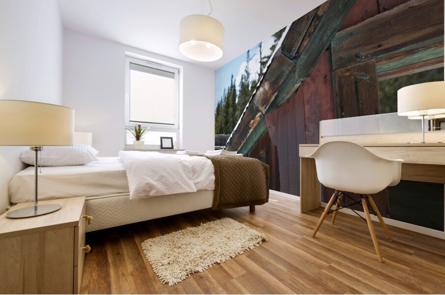 Rusty Shed Mural print