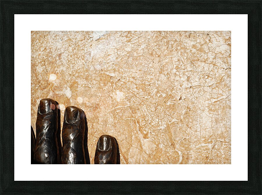 Partial Hand Picture Frame print