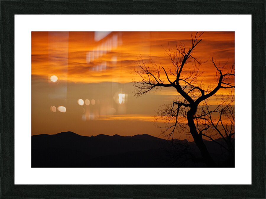 Sunset Picture Frame print