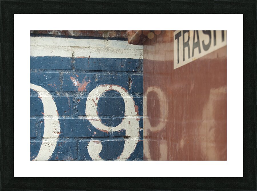 9 Reflected Picture Frame print