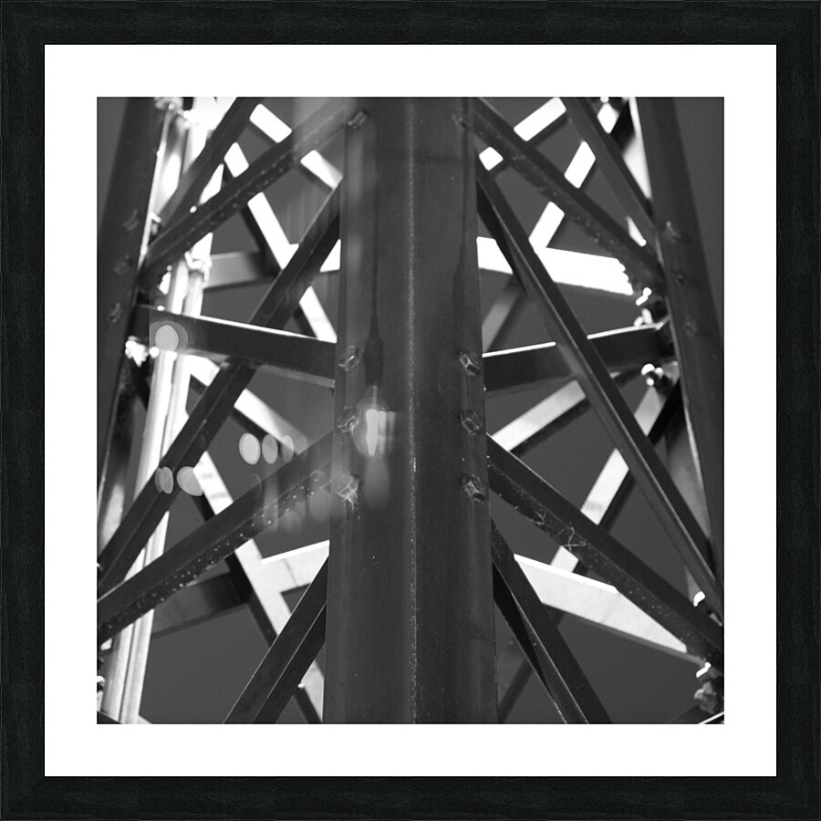 Tower at Night Picture Frame print