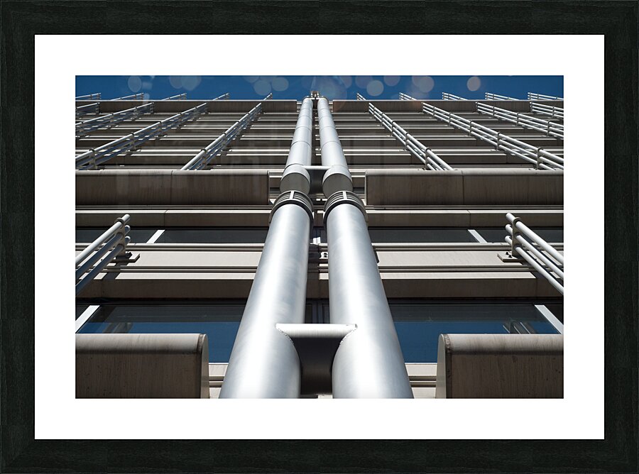 Converging Lines Picture Frame print