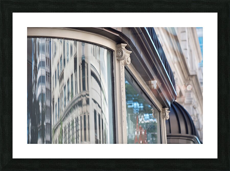 Curved Window Picture Frame print