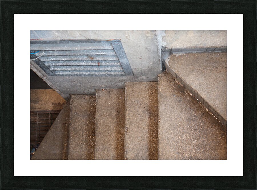 Stairs to Where Picture Frame print