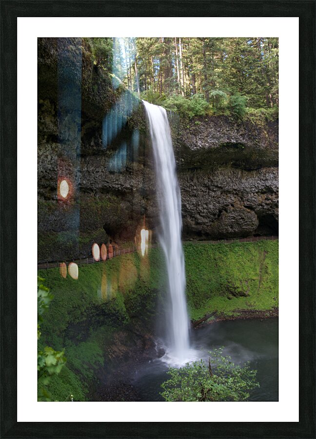Waterfall 1 Picture Frame print