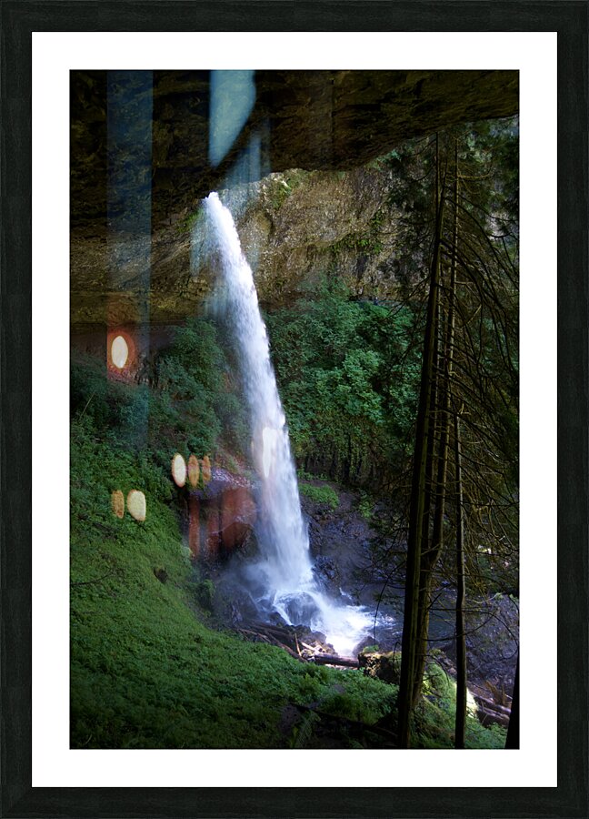 Waterfall 5 Picture Frame print