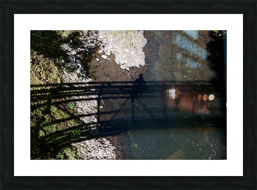 Bridge Shadow Picture Frame print