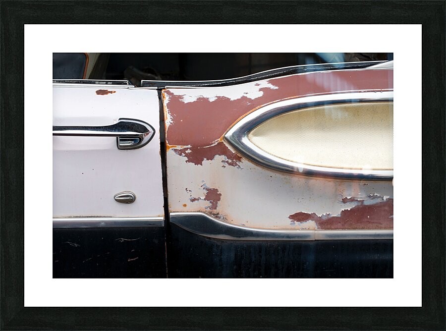 Junkyard 4 Picture Frame print