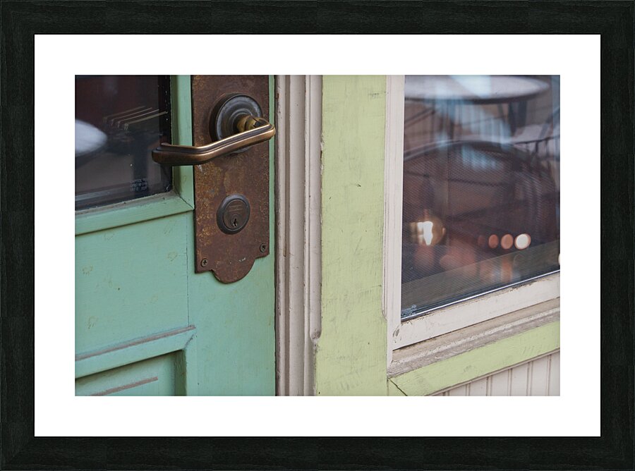 Door Handle 1 Picture Frame print