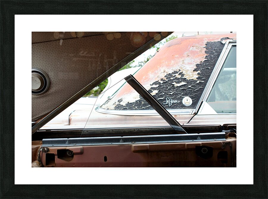 Junkyard 3 Picture Frame print
