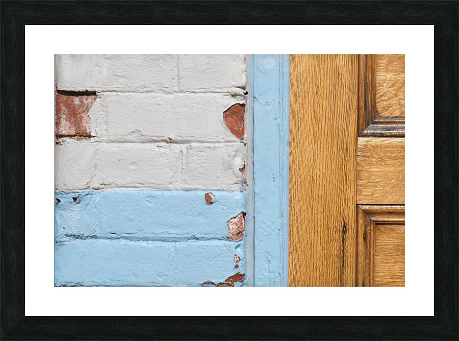Peeling Paint Picture Frame print