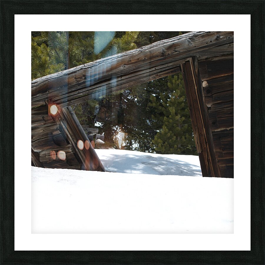 Falling Shed Picture Frame print