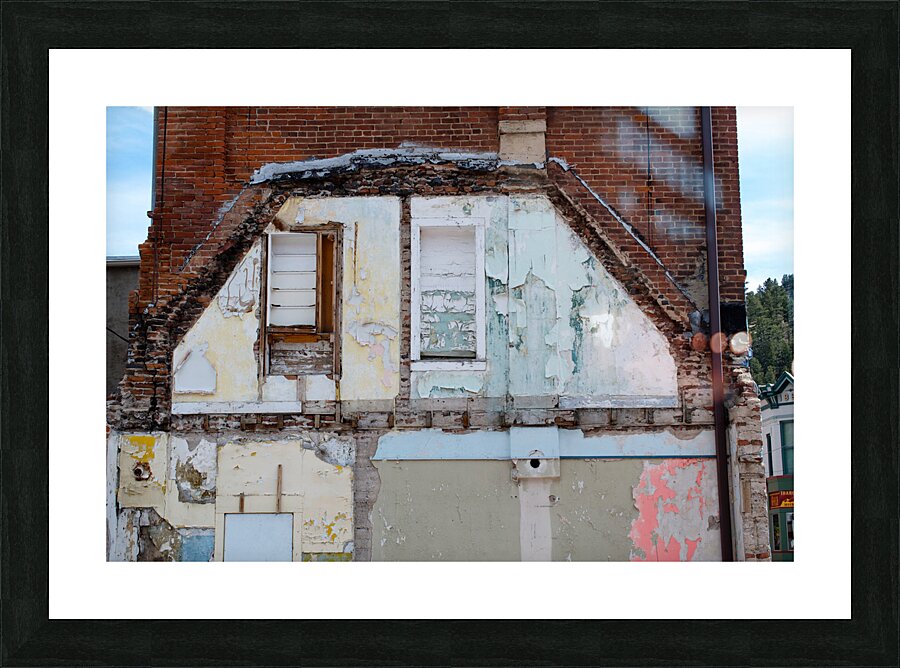 Demolished Picture Frame print