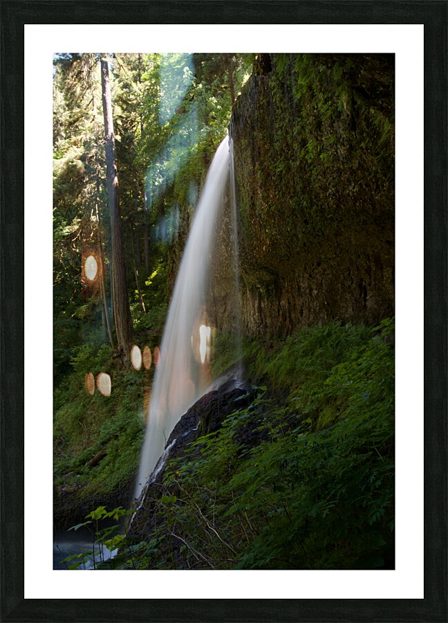 Waterfall 4 Picture Frame print