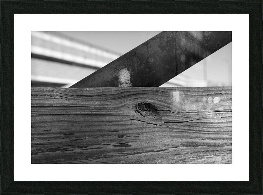 Bridge Rail Picture Frame print