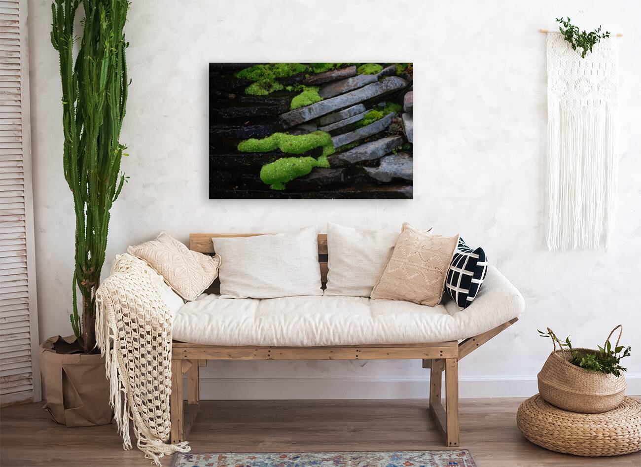 Mossy Rocks Reproduction