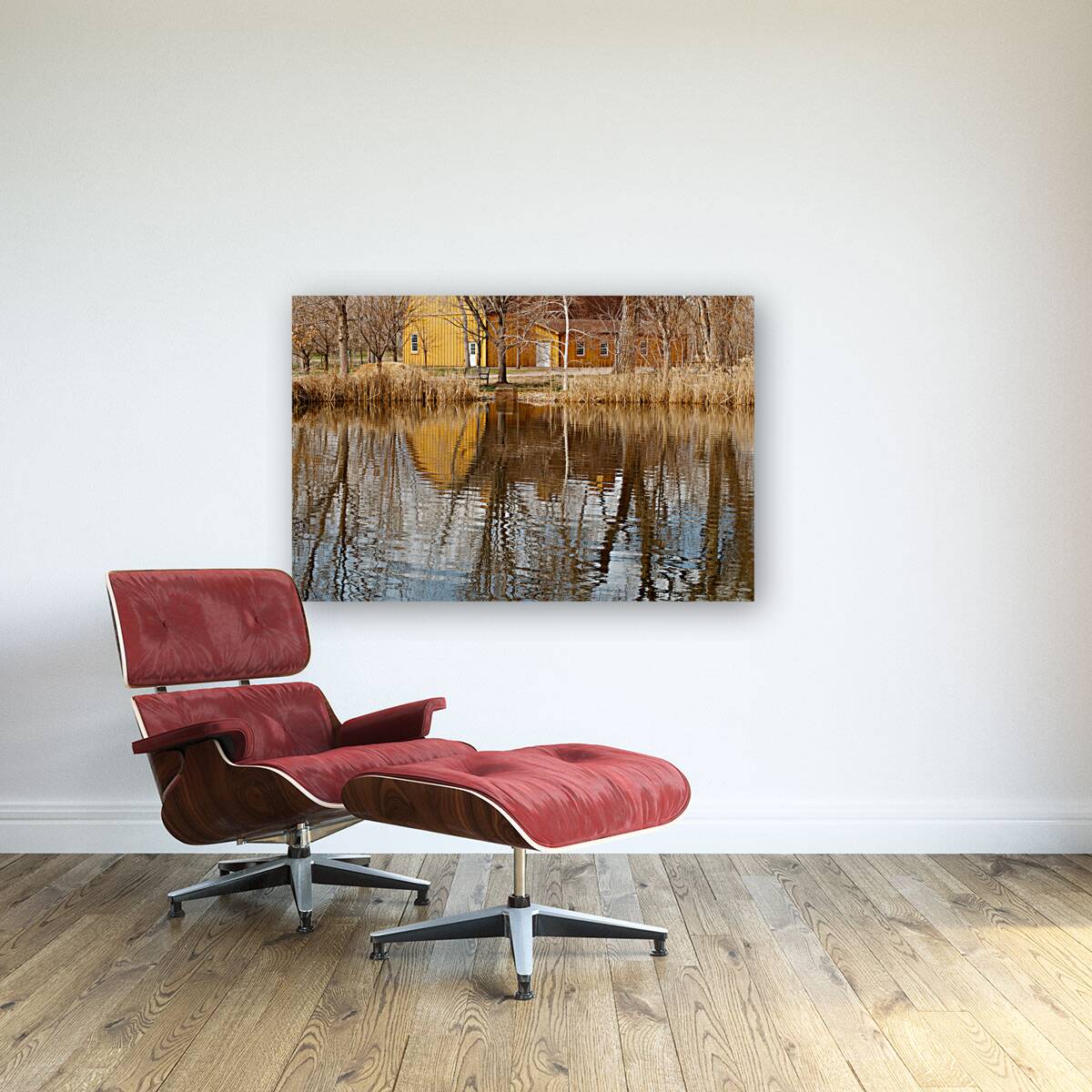 Barn Reflection Reproduction