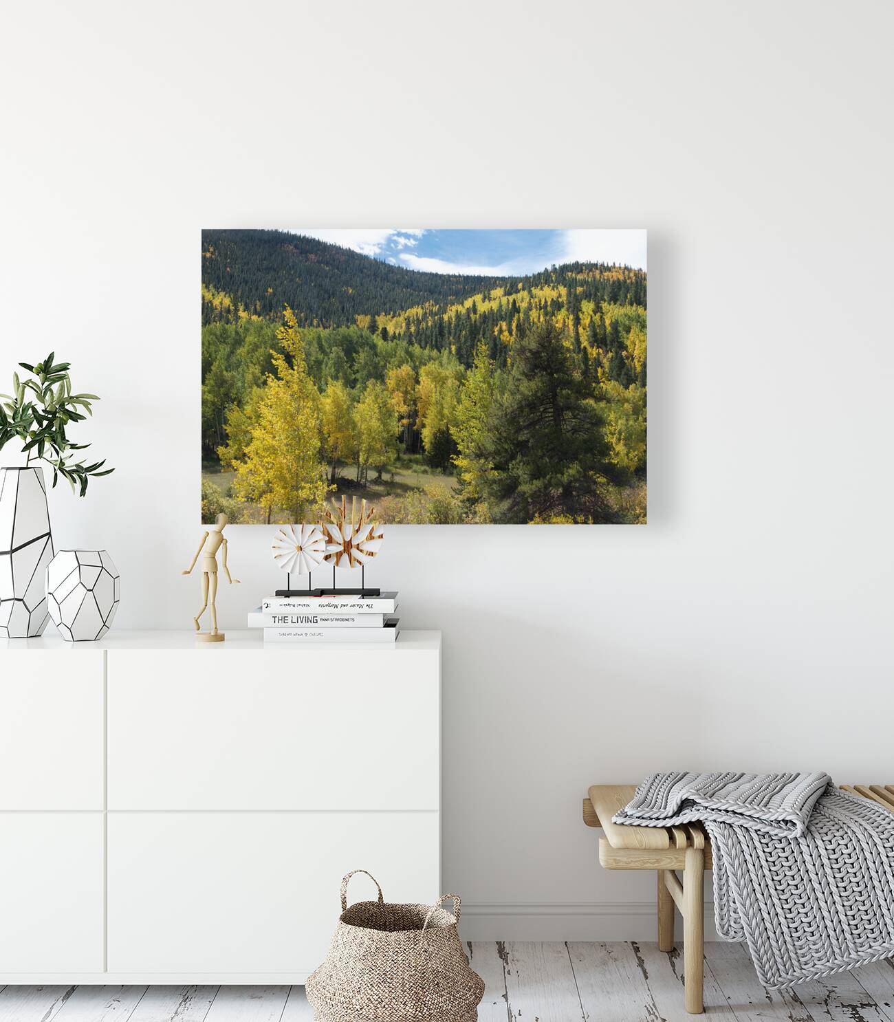 Wavy Fall Colors Reproduction