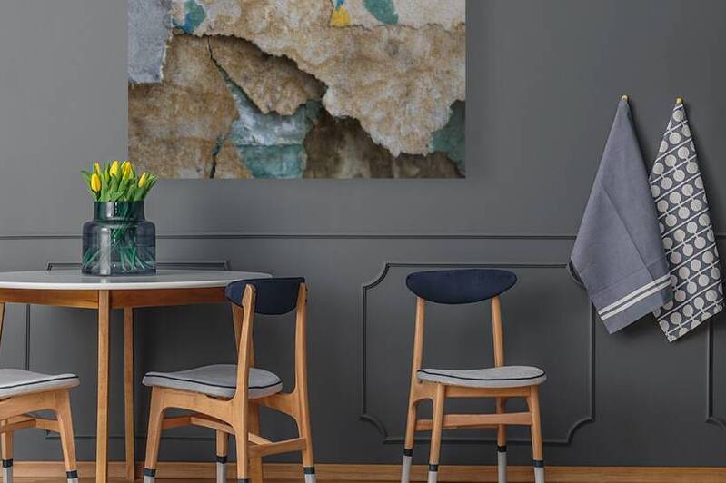 Torn Wallpaper by John Becker Photography