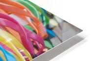 Rainbow Flip Flops HD Metal print