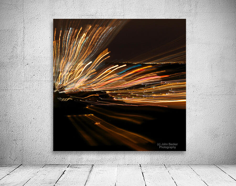 Road Lights at Night Wall Preview