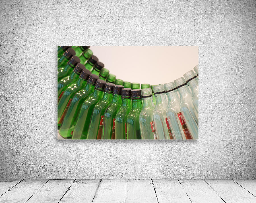 Bottle Sculpture Wall Preview
