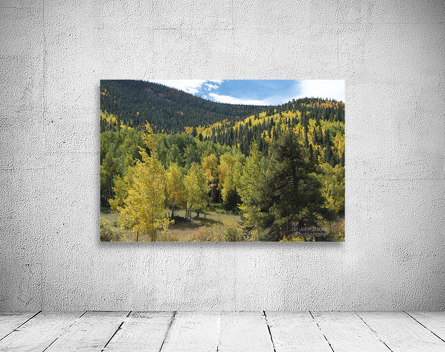 Wavy Fall Colors Wall Preview