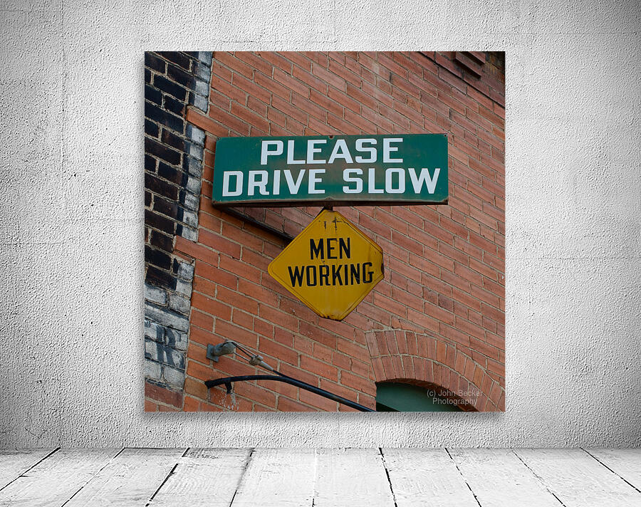 Working Sign Wall Preview