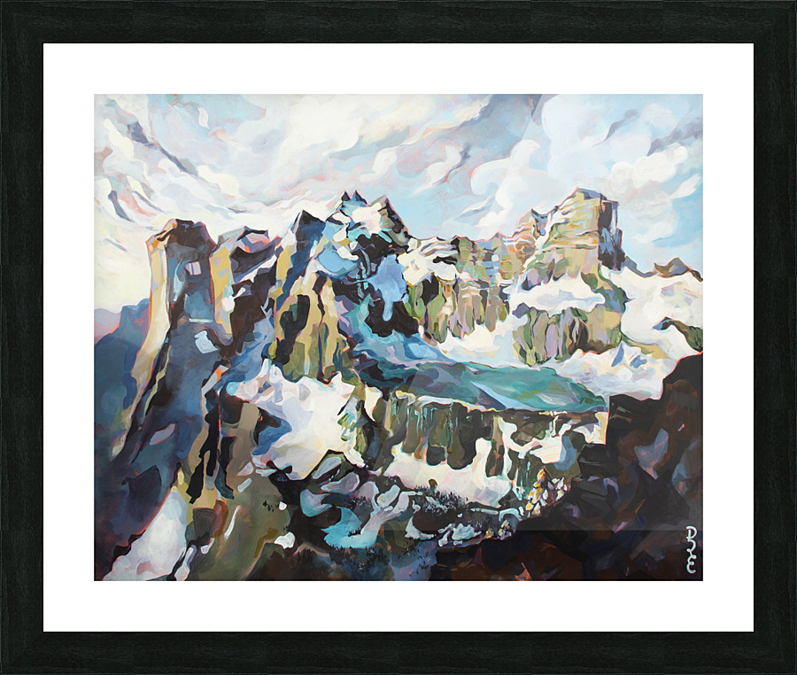 Valhalla Ranges BC Picture Frame print