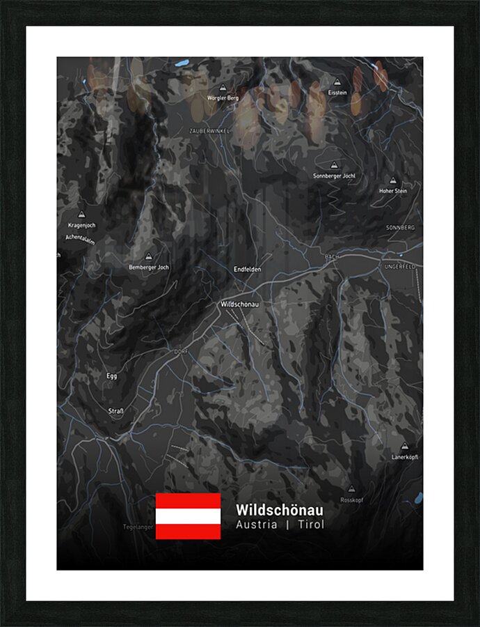 Wildschonau - Austria Picture Frame print