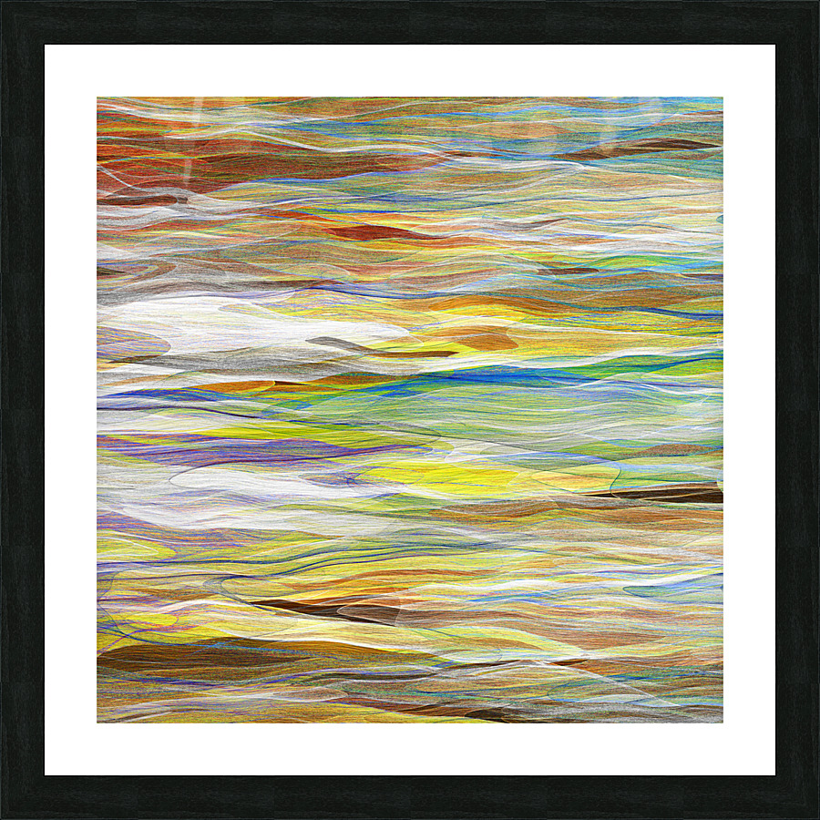 Peacewave 04 Picture Frame print