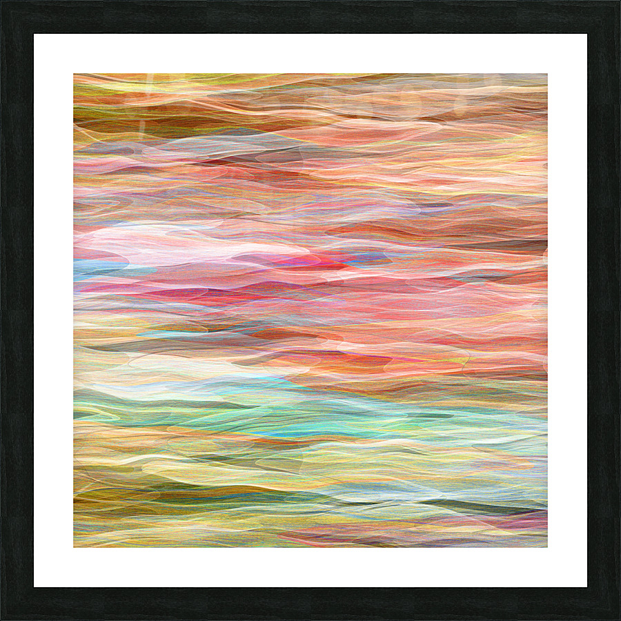Peacewave 03 Picture Frame print