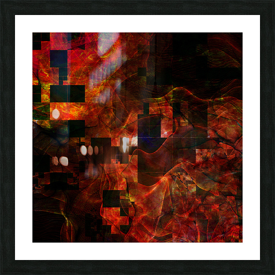 Firewater 01 Picture Frame print