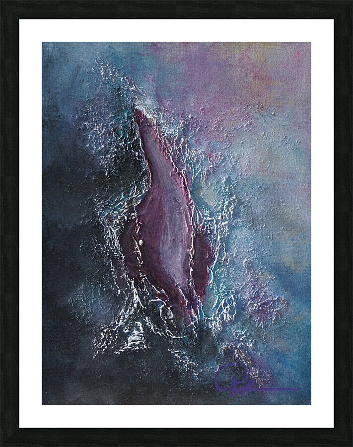 BY HIS WOUNDS Picture Frame print