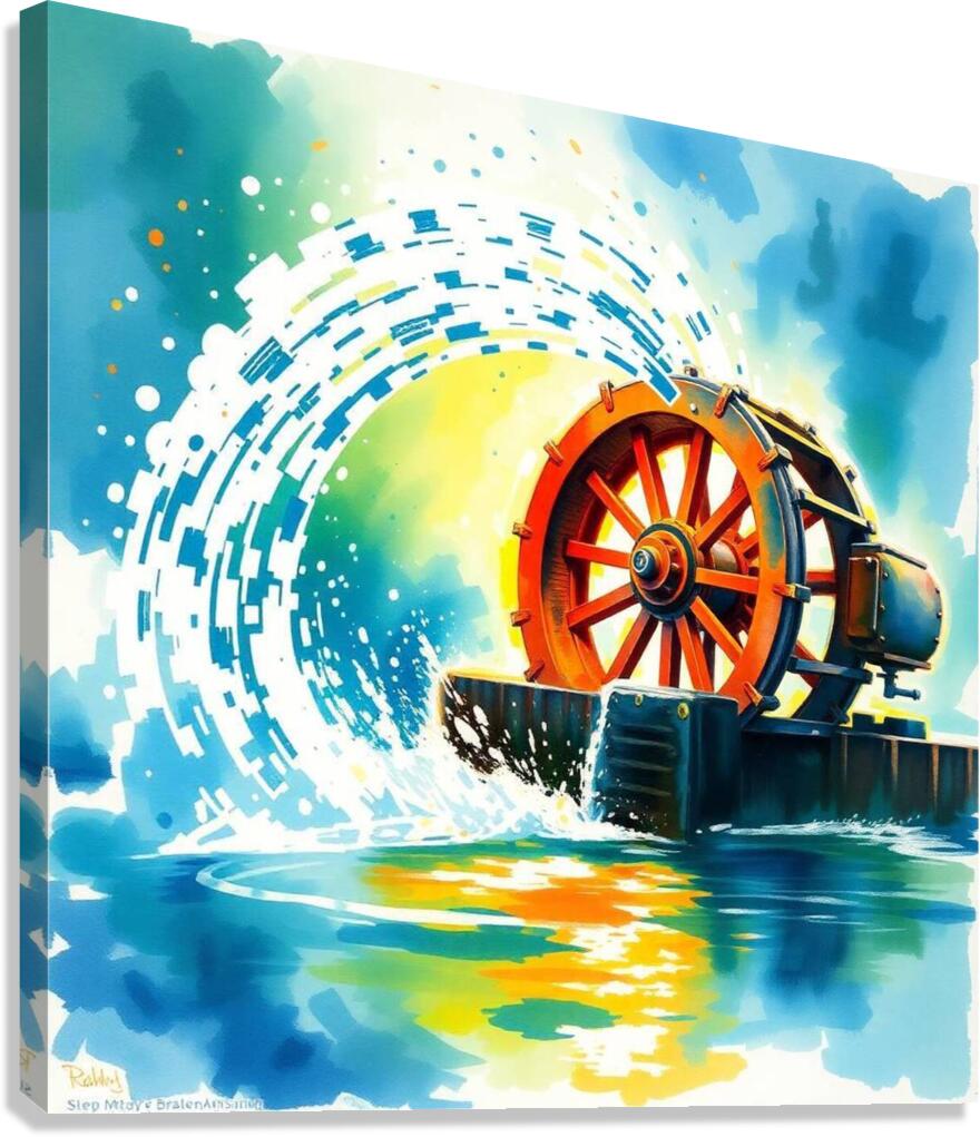  9 Canvas Print