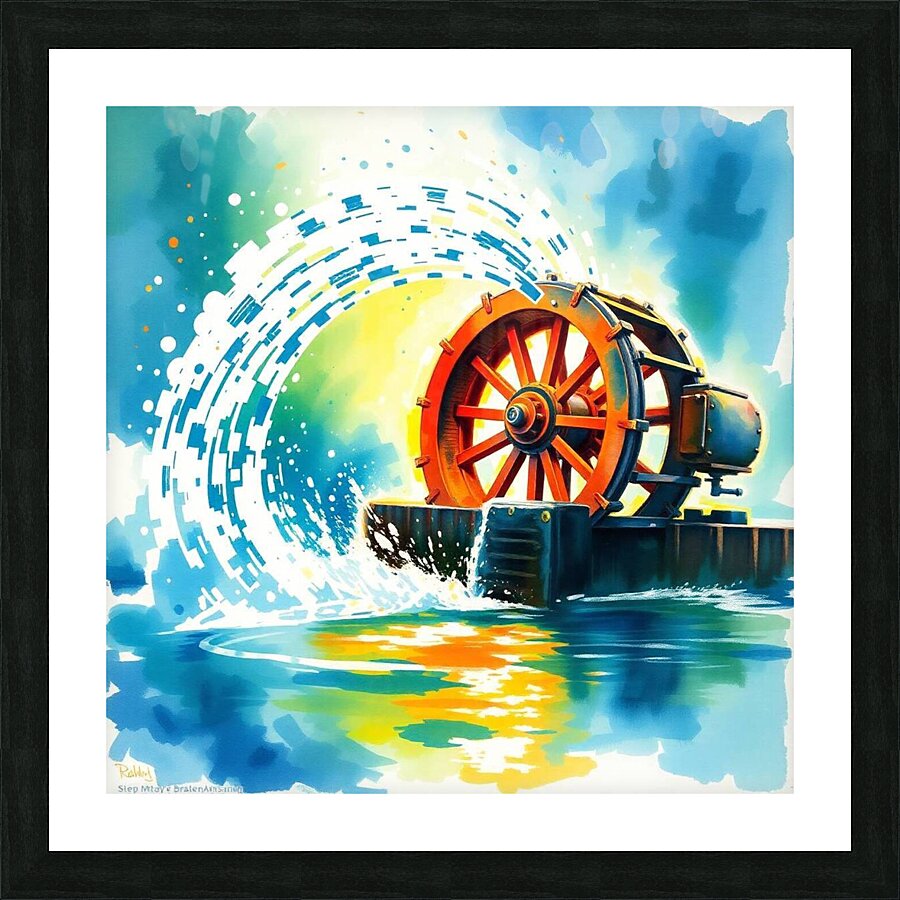  9 Picture Frame print