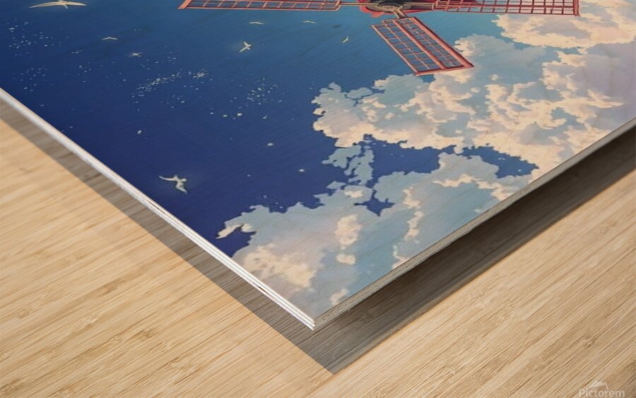 inspiration j Wood print