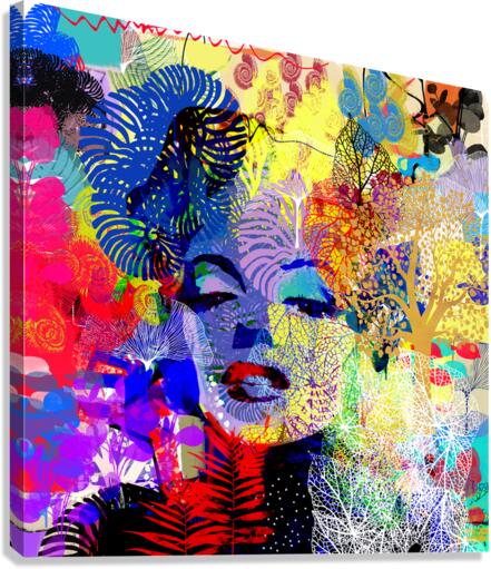 Candle in the wind Canvas Print