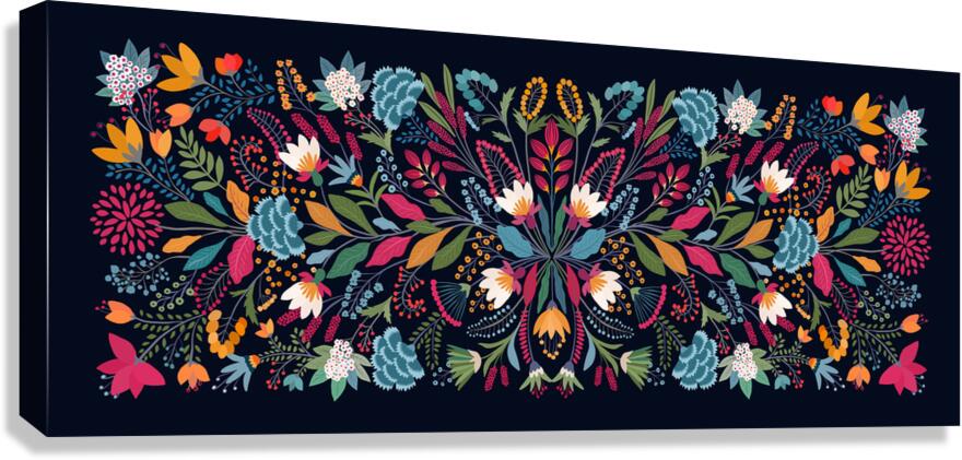 Frida s Garden Canvas Print