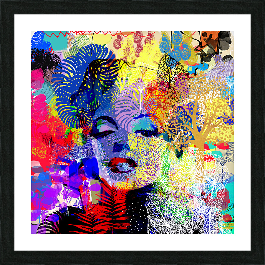 Candle in the wind Picture Frame print
