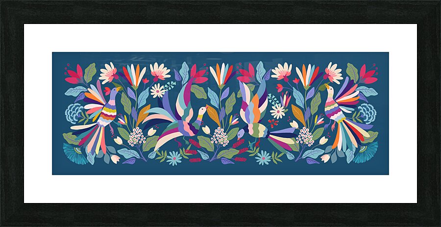 Dancing Birds Picture Frame print