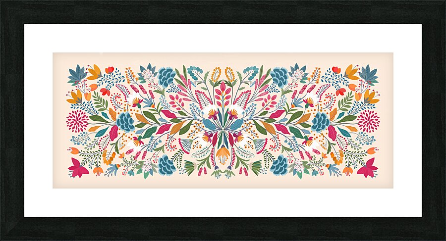 Fridas Garden Picture Frame print