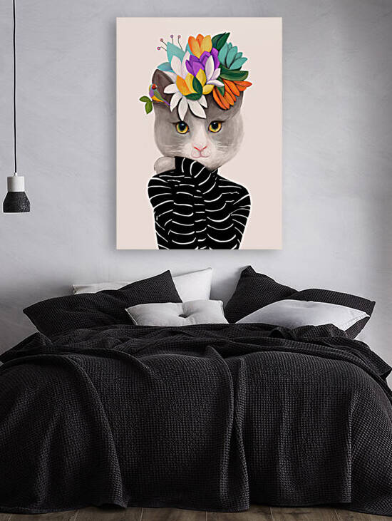 Fridas cat by Cats And Dotz
