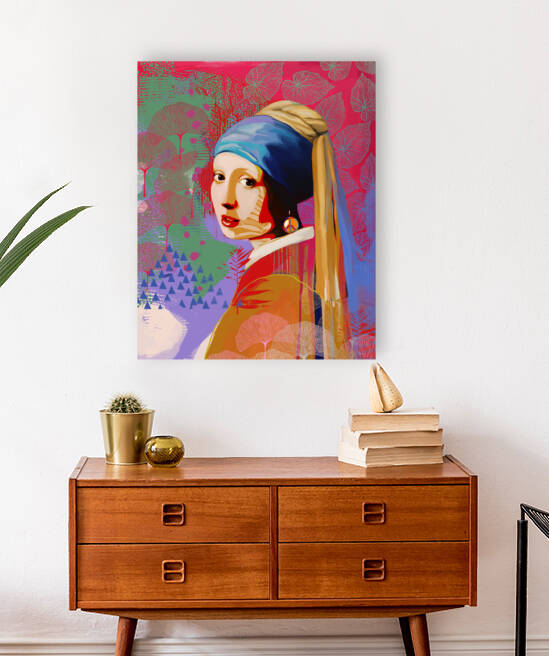 The Pearl Earring by Cats And Dotz