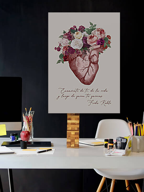 Floral Heart by Cats And Dotz